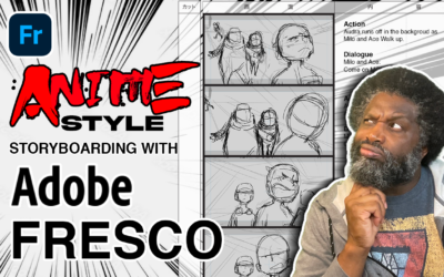 Anime Style Storyboarding with Adobe Fresco